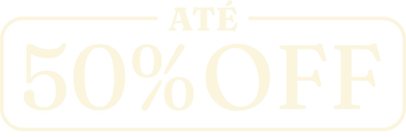 Até 50% de desconto